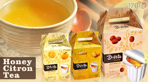 韓國Honey Citron Tea-膠囊蜂蜜柚子茶/蜂蜜紅棗茶/蜂蜜生薑茶