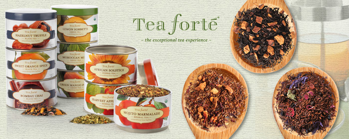 Tea Forte-罐裝茶三重奏 時尚現代飲茶藝術，推疊相扣的茶罐設計，輕揚花香與甘甜茶湯，簡單地以一杯茶喚活自我