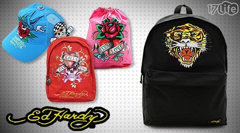 Ed Hardy-美國潮流後背包/帽子系列