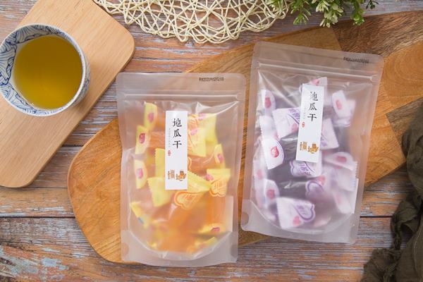 零食/零嘴/點心/甜點/下午茶/雙色水晶蜜地瓜條/紫地瓜/果乾