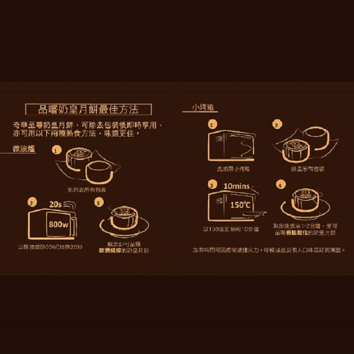 2019/中秋節/禮盒/送禮/手提禮盒/奇華至尊/茶點/點心/甜點/甜食/月餅/提袋/附袋/廣式月餅/伴手禮/土雞蛋/蛋捲/蛋黃鳳梨金酥/奶皇/熊貓至尊/蛋黃奶皇/迷你