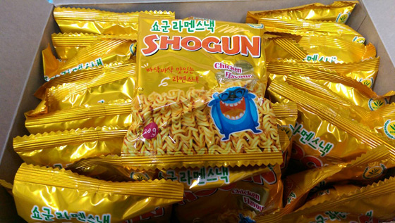 韓國Enaak/香脆點心麵/喀滋怪獸香脆雞汁點心麵/點心麵/雞汁點心麵