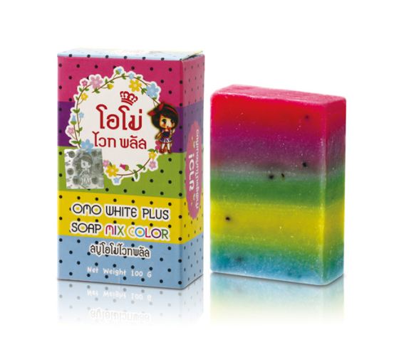 【泰国 omo white plus-彩虹皂&蓝宝石焕白皂】 感谢网友热烈抢购