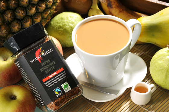 精选mount hagen德国有机即溶高山咖啡冲调,香醇顺口,再忙也要给