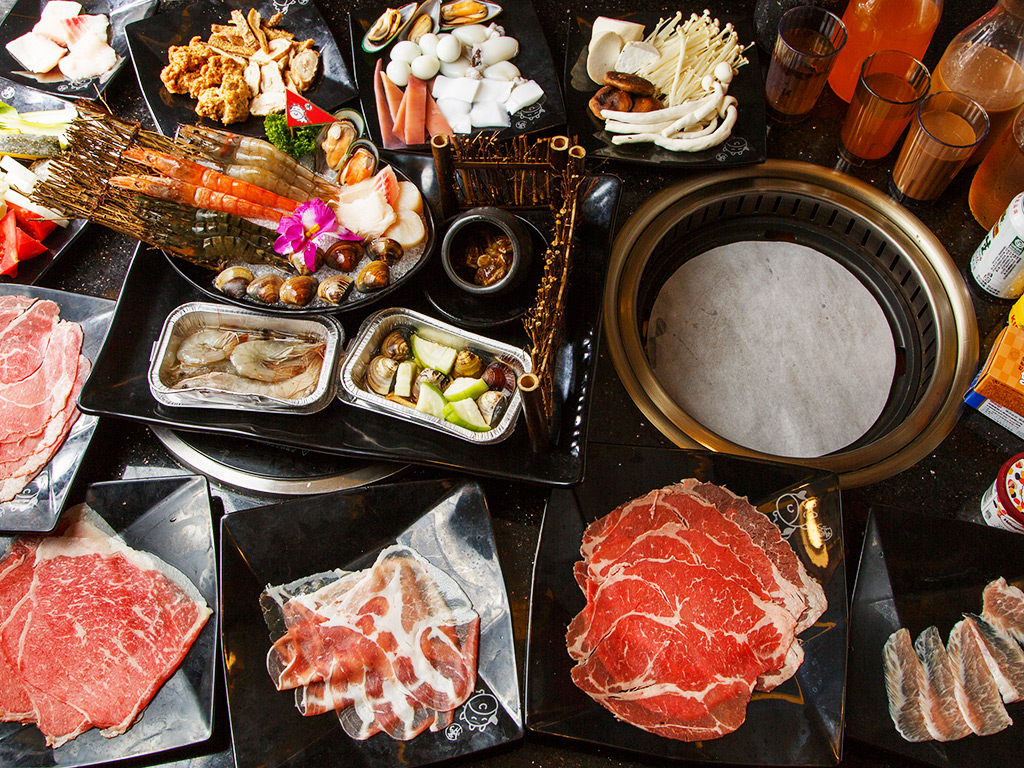 小蒙牛/吃到飽/豪華海鮮/火鍋/澳洲和牛/天使紅蝦/頂級牛小排/麻辣鍋