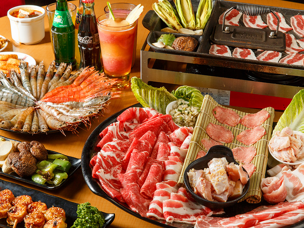 皇上吉饗-頂級奢華燒肉/鍋物吃到飽/燒肉/烤肉/烤/火鍋/海鮮/自助吧/吃到飽/烤蝦/沙蜆/蛤蜊