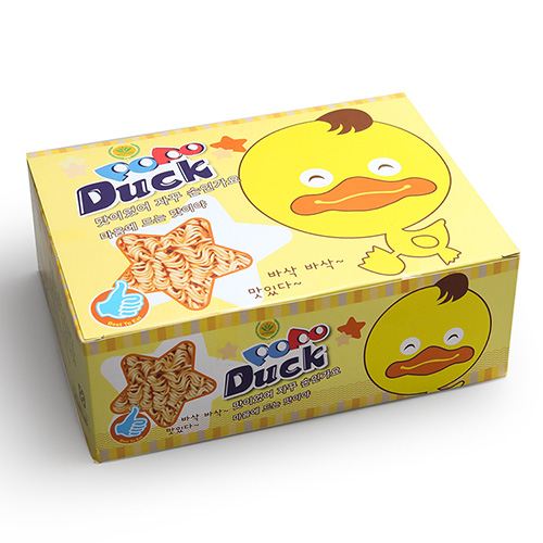 韓國/啵啵鴨/小鴨麵/小雞麵/點心麵/點心/餅乾/POPO DUCK/人氣/乾麵/科學麵/獨立包裝