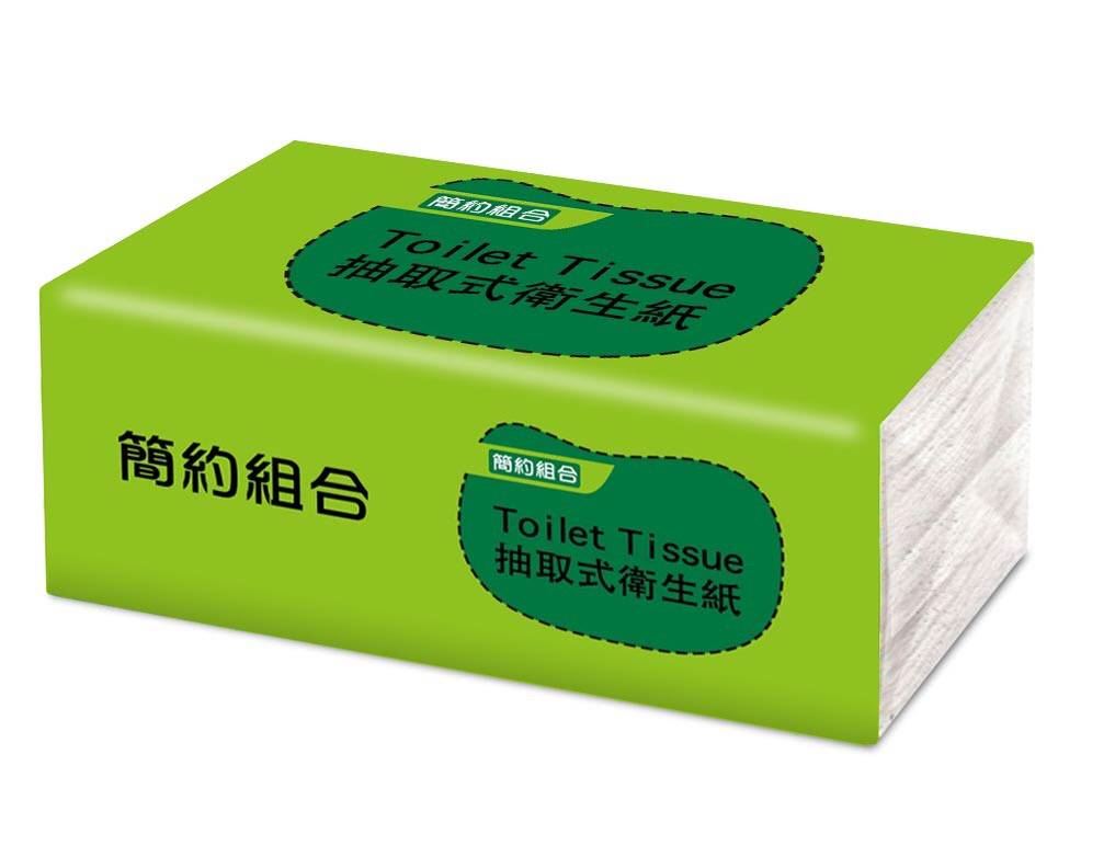 【简约组合】优质抽取式卫生纸100抽×24包x3串/箱,宅配,日用耗品