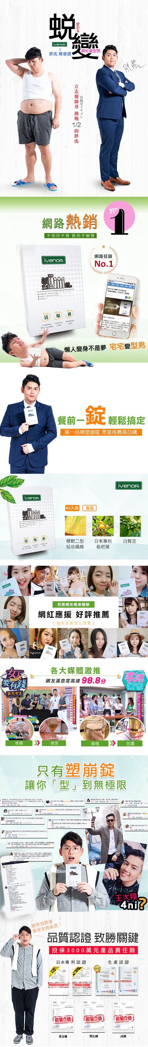 IVENOR 二代強效塑崩錠