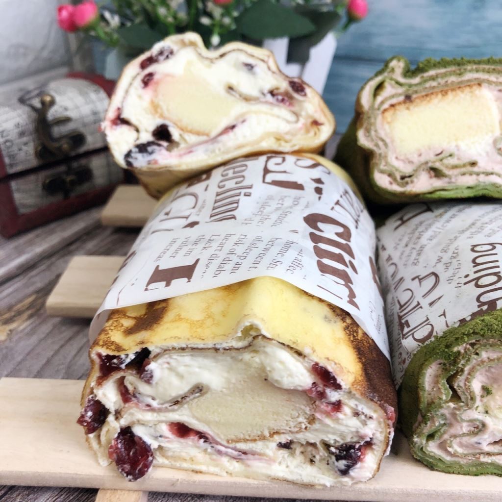 麥麥先生/毛巾蛋糕/網紅甜點/千層蛋糕/毛巾千層蛋糕/蛋糕卷/草莓/巧克力/抹茶/情人節/下午茶/蛋糕/點心/甜點