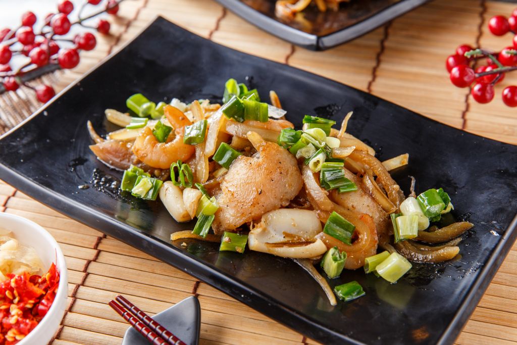 大埔鐵板燒-雙人豪華海陸鐵板料理/鐵板燒/燒肉/鐵板/熱炒