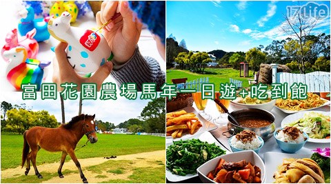 富田花園農場-富田花園農場馬年一日遊專案+香野綠...