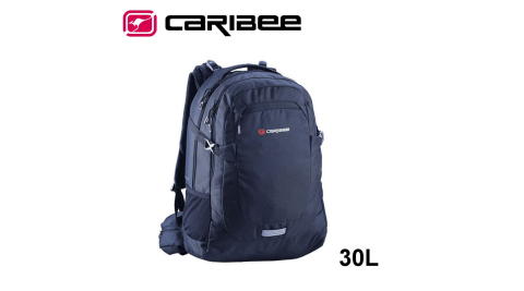 【Caribee 澳洲】COLLEGE 30電腦背包 30L 海軍藍 休閒包 自助旅行 後背包 電腦包 CB-64151