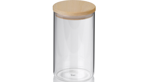《KELA》木蓋玻璃密封罐(1L)