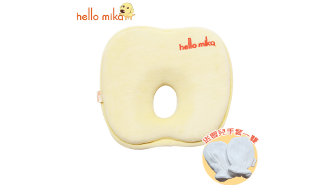 hello mika 米卡 天鵝絨蘋果枕 (附枕套, 送有機棉嬰兒雙層手套)