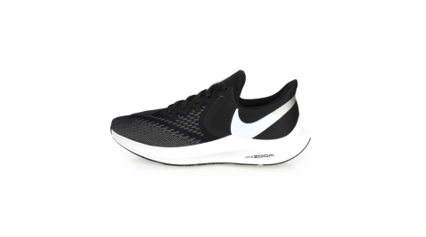 NIKE ZOOM WINFLO 6 男慢跑鞋-路跑 黑白@AQ7497001@