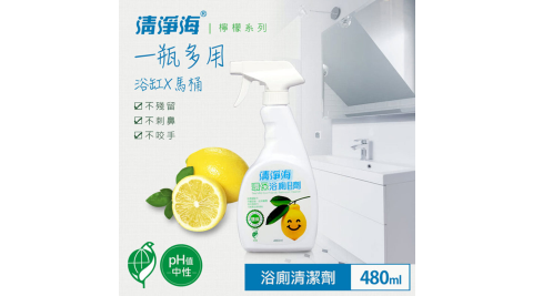 清淨海 環保浴廁清潔劑480MLx六入