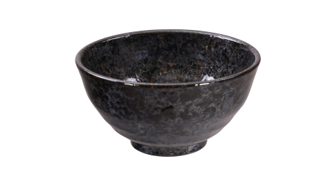 《Tokyo Design》陶製餐碗(岩紋黑12cm)
