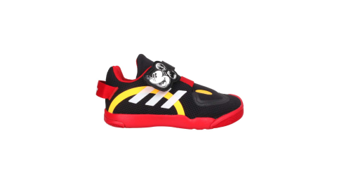 ADIDAS ACTIVEPLAY MICKEY I 男童休閒鞋-魔鬼氈 愛迪達 黑橘紅@FV4258@