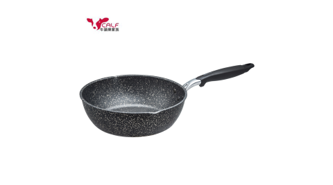 牛頭牌 Calf小牛 原石不沾平圓炒鍋28cm /4.0L