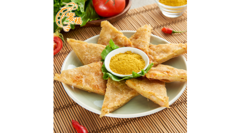 饗福月亮蝦餅咖哩5片盒