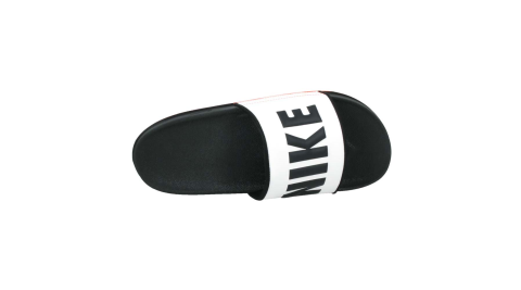 NIKE OFFCOURT SLIDE 男休閒拖鞋-海邊 戲水 游泳 白黑橘@BQ4639101@