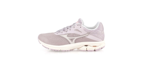 MIZUNO WAVE RIDER 23 女慢跑鞋-路跑 美津濃 藕紫灰@J1GD190443@