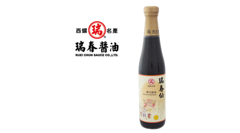 《瑞春》瑞春伯黑豆醬油(420ml±3%/瓶，共12瓶入)