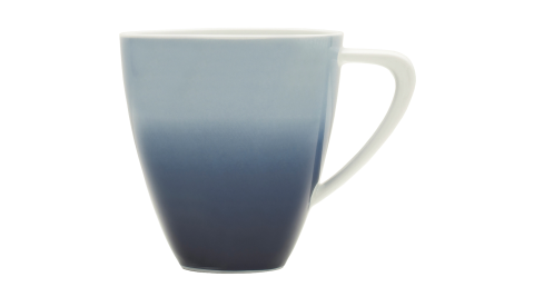 《CreativeTops》漸層白瓷馬克杯(藍450ml)
