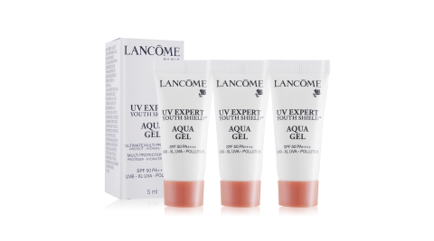 LANCOME 蘭蔻 超輕盈UV水凝露SPF50 PA++++(5ml)X3 新款