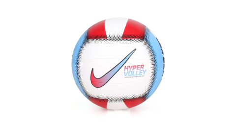 NIKE HYPER 18P 5號軟式排球-5號球 白紅水藍黑@N100070198205@