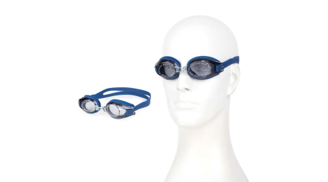 MIZUNO SWIM兒童泳鏡-蛙鏡 游泳 泳具 美津濃 藍@N3JF600000-82@