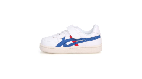ASICS GSM TS 女小童運動鞋-慢跑 童鞋 亞瑟士 白紅藍@1184A023-100@