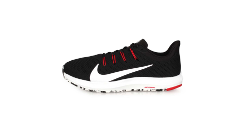 NIKE QUEST 2 男慢跑鞋-路跑 黑紅白@CI3787008@