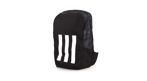 ADIDAS 大型後背包-雙肩包 旅行包 肩背包 黑白@ED6887@