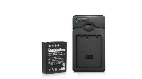 Dr.battery 電池王 for Fujifilm NP-W126 鋰電池+Kamera佳美能專用充電器