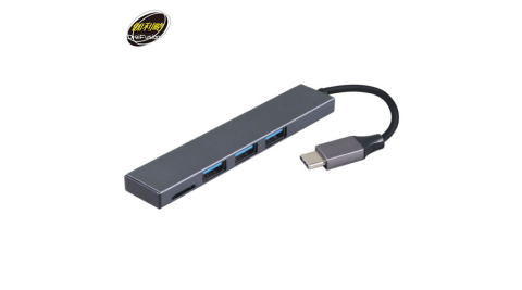 【伽利略】TYPE-C USB3.1 HUB+MS讀卡機