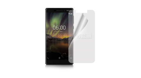 NISDA NOKIA 6 (2018) 5.5吋 高透光抗刮螢幕保護貼-非滿版