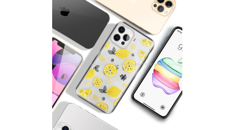 MOOTUN for iPhone 12 Pro Max 6.7 防護晶透保護殼- 黃檸檬