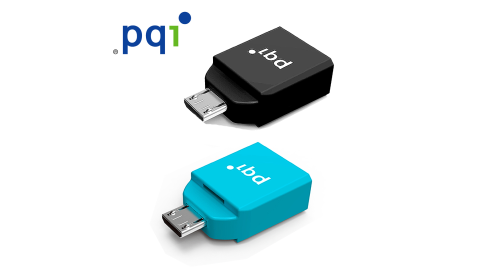 PQI connect 204 繽紛炫彩 Micro USB轉接頭