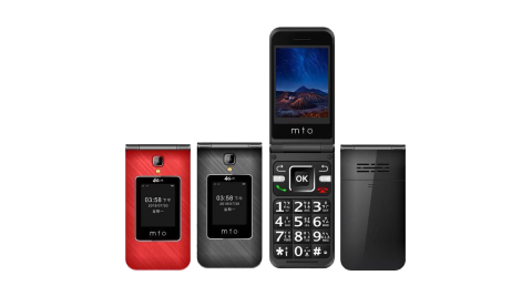 MTO M68+ 雙卡4G+4G折疊機※盒內附二顆電池※