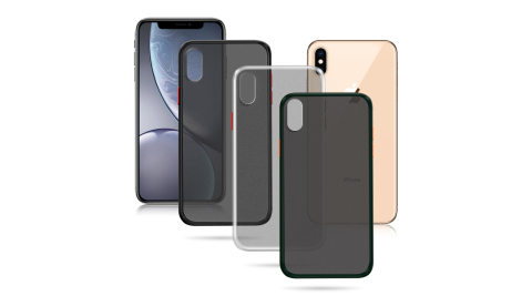 Xmart for iPhone XS Max 輕盈磨砂防摔殼