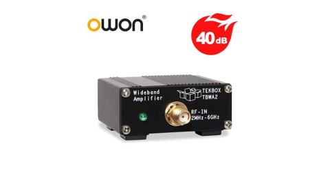 OWON 40dB寬頻放大器(搭配頻譜分析儀與近場探棒使用) W002