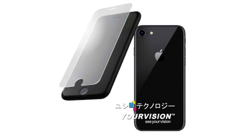 iPhone 8 / iPhone 7 4.7吋 最佳保貼組(鋼化玻璃膜(非滿版)+側邊蝶翼加強機身背膜)
