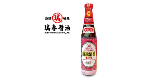《瑞春》蘭級清油(醬油)(420ml±3%/瓶，共12瓶入)