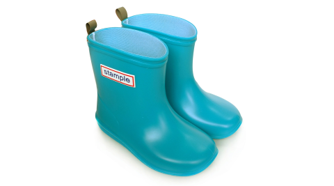 Stample日本製兒童雨鞋(天空藍)