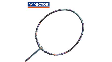 VICTOR 突擊球拍-5U-羽毛球拍 勝利 羽球 黑墨綠紫橘@TK-15B-5U@