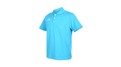 KAPPA 男短袖POLO衫-台灣製 高爾夫 吸濕排汗 慢跑 運動 上衣 網球 羽球 寶藍白@311821W-474@
