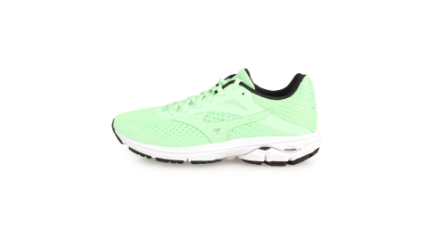 MIZUNO WAVE RIDER 23 女慢跑鞋-路跑 反光 美津濃 蘋果綠@J1GD190341@