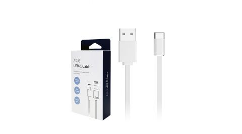 ASUS 華碩 USB-C 原廠傳輸充電線 白色 (台灣公司貨-盒裝)